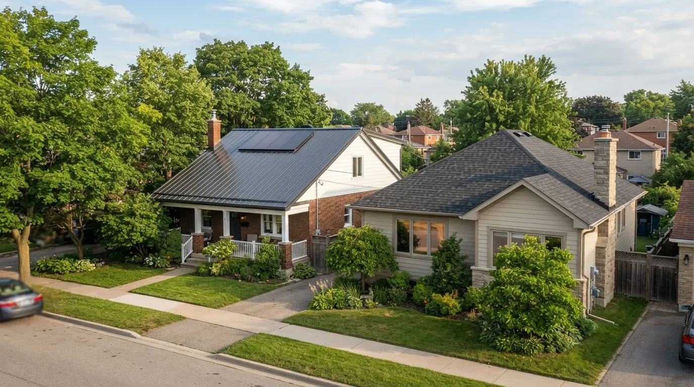 Metal vs Asphalt Roofing for Ontario Homes: An Honest Comparison
